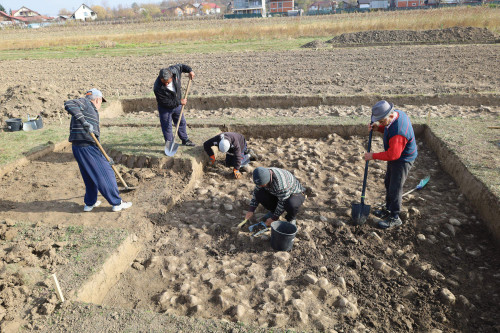 Fig. 1. Valea Stânii, campania 2022 – T25.